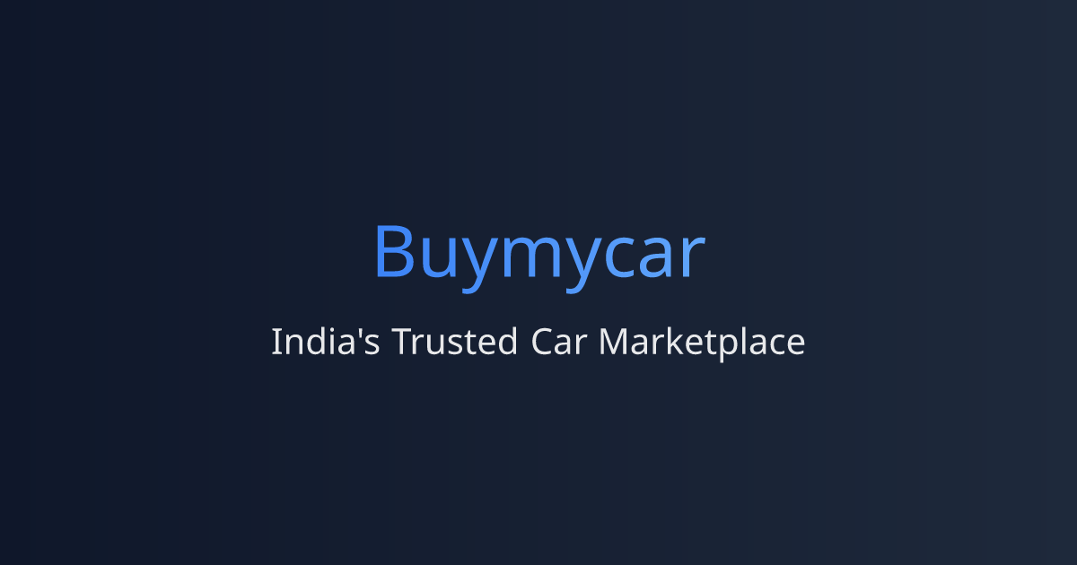 Buymycar - India's Trusted Car Marketplace